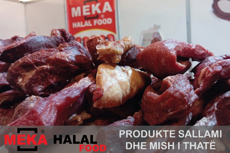 Produkte me mish Halal, Ushqime tradicionale shqiptare, Eksport mish Halal nga Kosova, Prodhime me mish Halal, Furnitor i mishit te thate ne rajon, Prodhim dhe shperndarje ushqimesh Halal, Import mish Halal ne Shqiperi